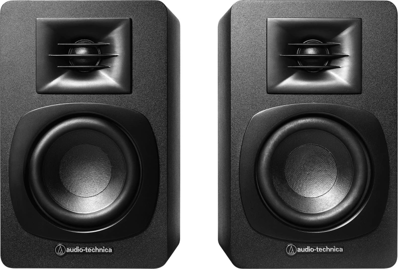 Image of Audio Technica Bookshelf Speakers Bluetooth Speaker - Black