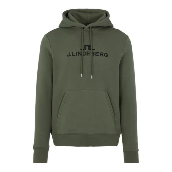 Image of J Lindeberg J Alpha Hoodie Mens - Thyme Green