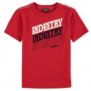 Image of Diesel Tobbi Tee - Red Blood