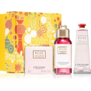 Image of Womens Perfume Set L'Occitane En Provence Rose (3 pcs)