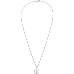 Image of Ladies Calvin Klein Stainless Steel League Necklace