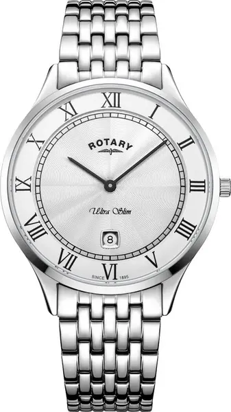 Image of Rotary Watch Ultra Slim Men D - Silver RTY-925