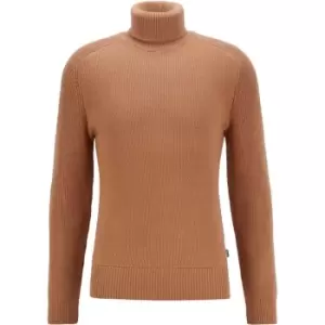 Image of Boss Manuello Knit Jumper - Beige