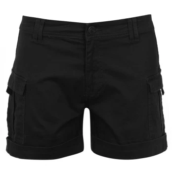 Image of SoulCal Cargo Shorts Ladies - Black