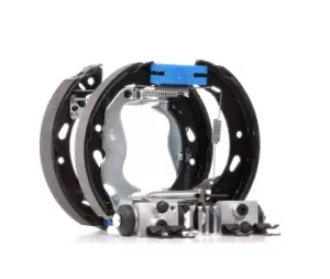 Image of ATE Brake Set, drum brakes 03.0520-7619.3 FORD,Fiesta Mk6 Schragheck (JA8, JR8),Fiesta Mk6 Limousine,Fiesta Mk6 Kastenwagen,KA+ Schragheck (UK, FK)