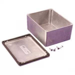 Image of Hammond 1550WC IP66 Diecast Aluminium Enclosure 115.7 x 90.5 x 54.9mm