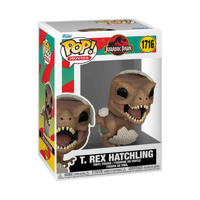 Image of AJ Toys & Books Funko POP Movies: Jurassic Park Hatchling - Tyrannosaurus Rex