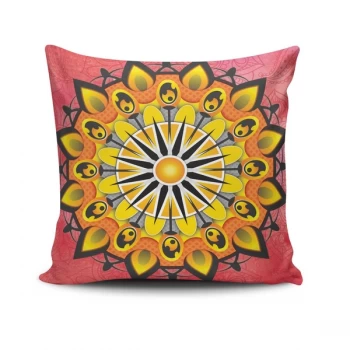 Image of MANDALA-19 - No Filling Multicolor Cushion Cover