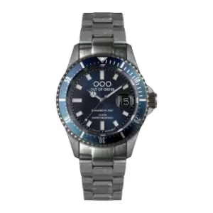 Image of Out Of Order 001-18.BL.CR Mens Blue Casanova Wristwatch