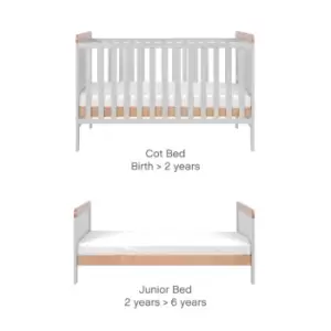 Image of Tutti Bambini Rio 3Pc Room Set Dove Grey/Oak