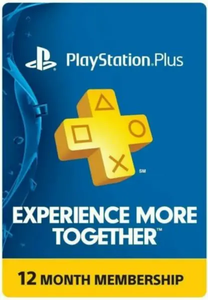 Image of Sony PlayStation Plus PSN 12 Months Subscription Membership