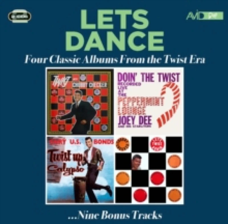 Image of Let's Dance: Four Classic Albums from the Twist Era CD / Album