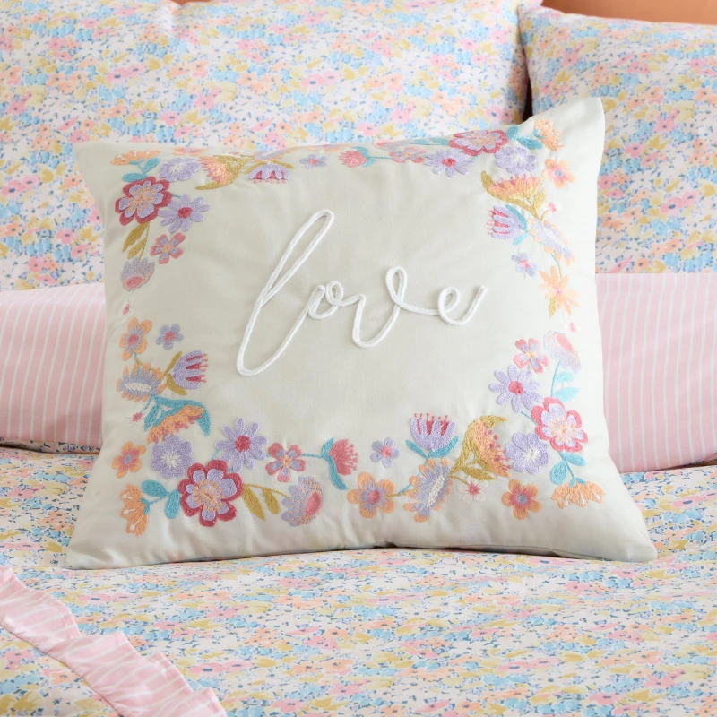 Image of Catherine Lansfield Love Cushion Cover