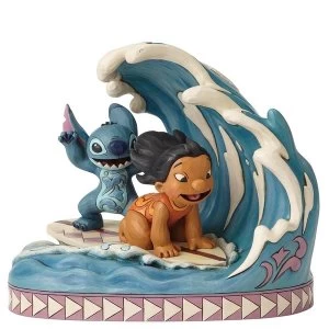 Image of Catch The Wave (Lilo and Stitch 15th Anniversary Piece) Disney Traditions Figurine