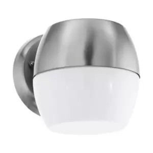 Image of IP44 Outdoor Wall Light Stainless Steel 11W Built in LED Porch Lamp