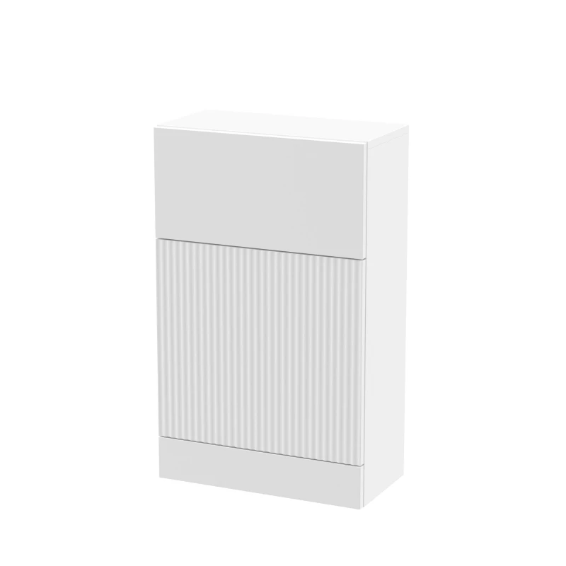 Image of Balterley Fluted 500mm Floor Standing WC Unit - White White Unisex