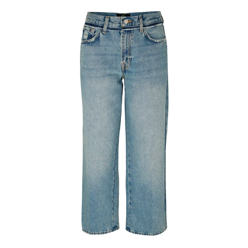 Image of 7 For All Mankind 7FAM Stovepipe Ankle Ld62 Sapphire Dust female 26 (S)