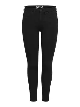 Image of ONLY Onlkendell Eternal Ankle Skinny Fit Jeans Women Black