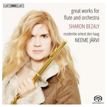 Image of Carl Nielsen - Sharon Bezaly: Great Works for Flute and Orchestra CD