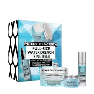 Image of Peter Thomas Roth Peter Thomas Roth Full Size Water Drench Triple Threat 3 Piece Kit
