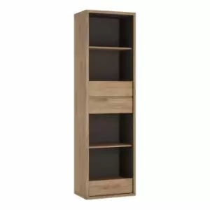 Image of Shetland Tall Narrow 3 Drawer Bookcase