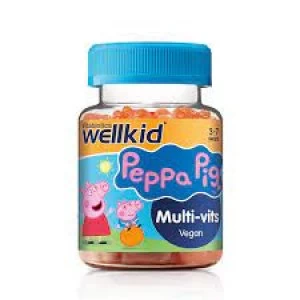 Image of Wellkid Peppa Pig Multi Vitamins Jellies 30 Pack