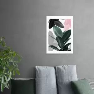 Image of East End Prints Leaf Play Print Green