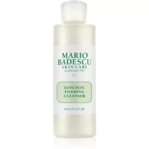 Image of Mario Badescu Glycolic Foaming Cleanser Purifying Foam Gel For Skin Resurfacing 177ml