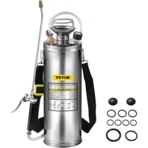 Image of VEVOR Stainless Steel Sprayer 10L Household Gardening and Floor Cleaning Sprayer, Suitable for the Current Neds of Industry, Agriculture, Commerce, Me