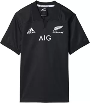 Image of adidas New Zealand Replica Shirt Juniors - Black