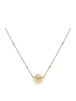Image of Olivia Burton Minima Bee Gold Pendant Necklace