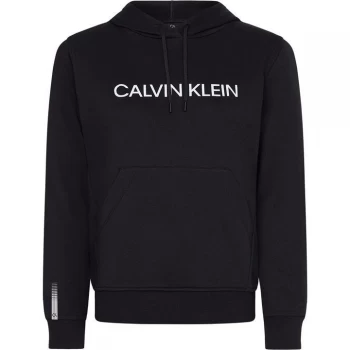 Image of Calvin Klein Performance Essential Logo Hoodie - CK Black/Silver
