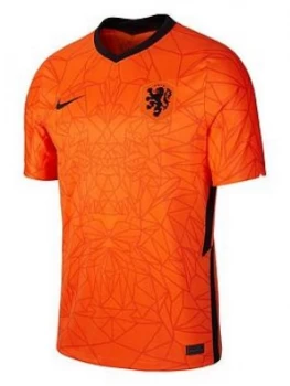 Image of Nike Mens Holland 2020 Home Short Sleeved Stadium Shirt