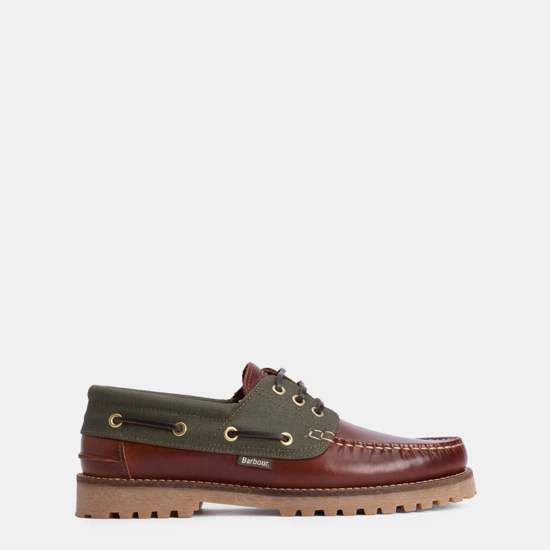 Image of Barbour Mens Deck Boat Shoes