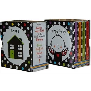 Image of Baby's Very First Black and White Little Library Box Set by Usborne Publishing Ltd (Board book, 2011)