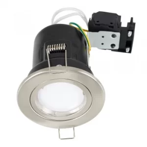 Image of MiniSun Twist and Lock Fire Rated Downlight in Satin Nickel
