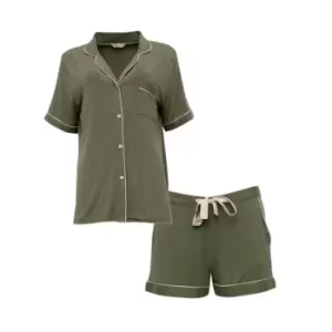 Image of Cyberjammies Savannah Knit Pyjama Set - Green