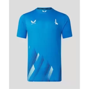 Image of Castore Charlton Athletic Pre Match T-Shirt - Blue