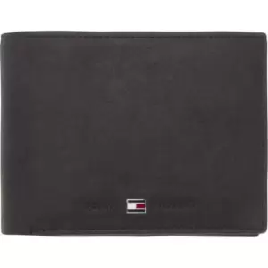 Image of Tommy Hilfiger Johnson Flap Coin Pocket Wallet - Black