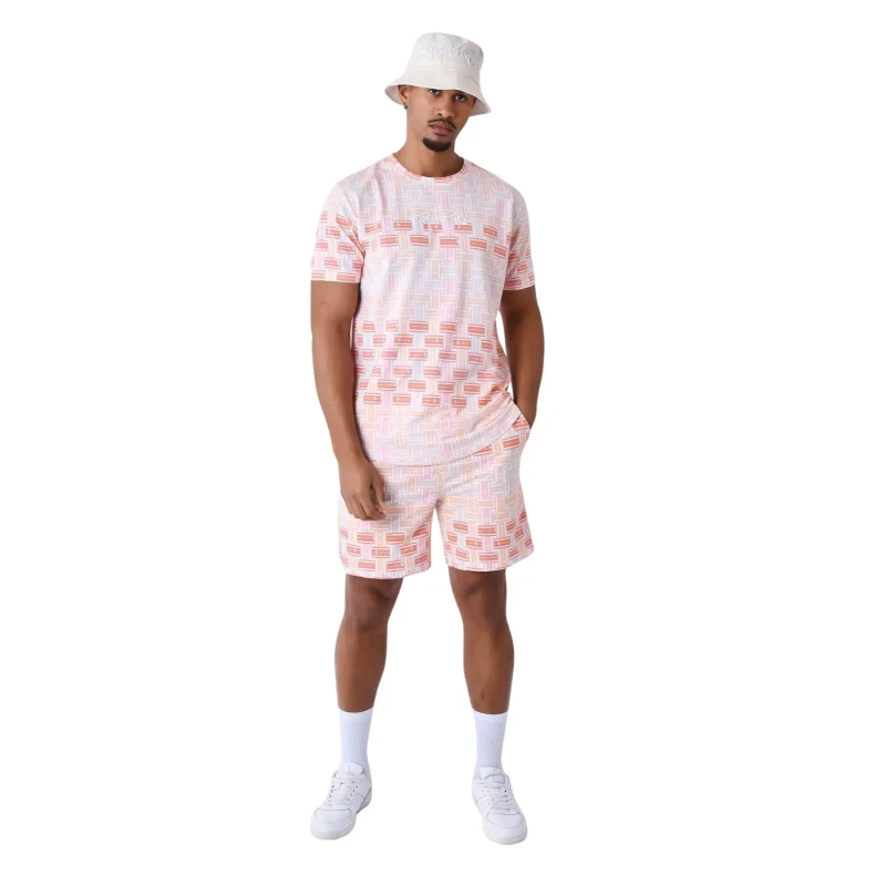 Image of Project X Paris Printed T-Shirt Project X Paris Streamer Rose Male L