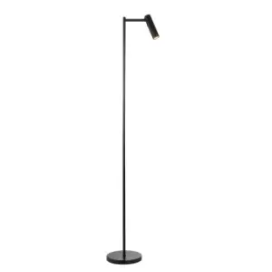 Image of Dedicated LED Reader Task Floor Lamp Matt Black