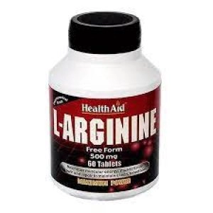 Image of HealthAid L-Arginine 500mg 60 tablet