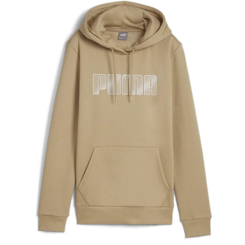 Image of Puma Mass Merchants Hoodie Fl Hoody Womens - Brown Brown 8