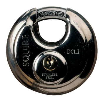 Image of DCL1/KA Stainless Steel Disc Lock - Squire