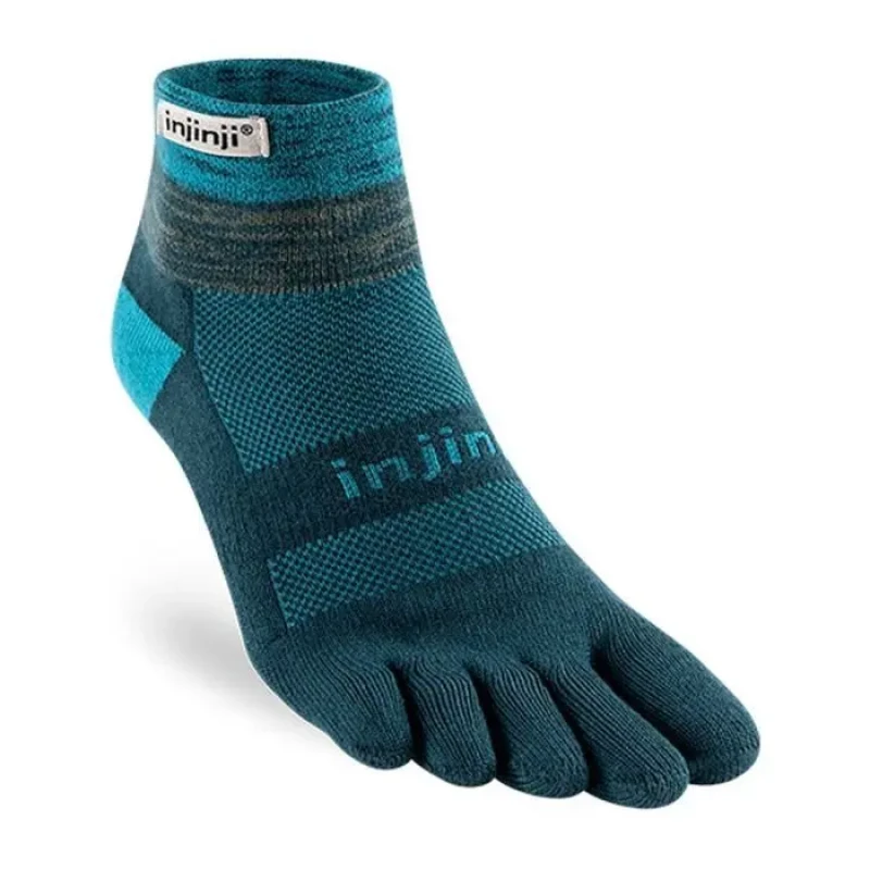 Image of Trail socks Injinji Mini-Crew CoolMax Bleu Unisex S (37/40)