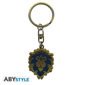 Image of World Of Warcraft- Alliance Metal Keyring