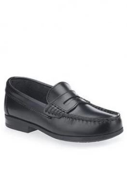 Image of Start-Rite Girls Penny 2 Loafer School Shoes - Black