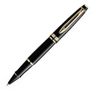 Image of Waterman Expert Black Lacquer GT Rollerball Pen