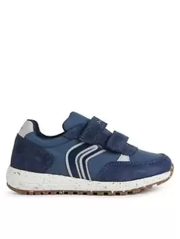 Image of Geox J Alben B Trainer, Navy, Size 11.5 Younger