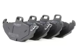 Image of RIDEX Brake pad set 402B0520 Brake pads,Brake pad set, disc brake RENAULT,ESPACE III (JE0_),LAGUNA I (B56_, 556_),LAGUNA I Grandtour (K56_)